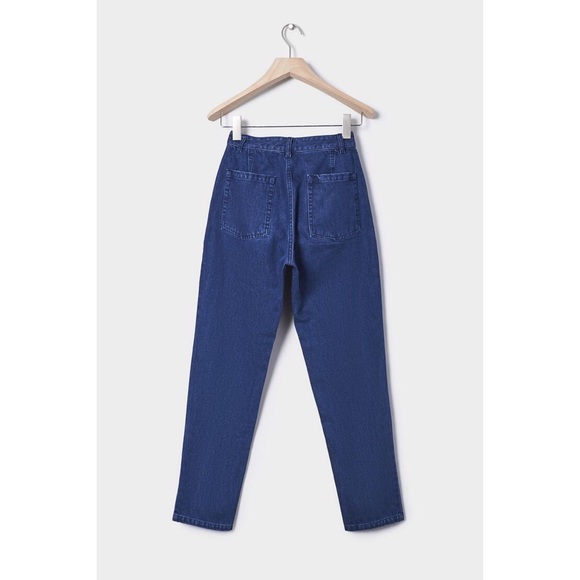 NWT Kowtow Rally pant in denim - Mom jeans - Picture 2 of 7